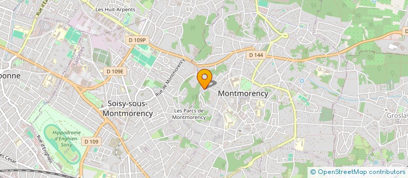 localisation de l'entreprise SCI LES VIGNES à SOISY-SOUS-MONTMORENCY