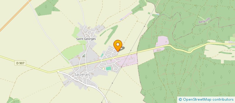 localisation de l'entreprise SCI LES VIGNES  SAIZERAIS