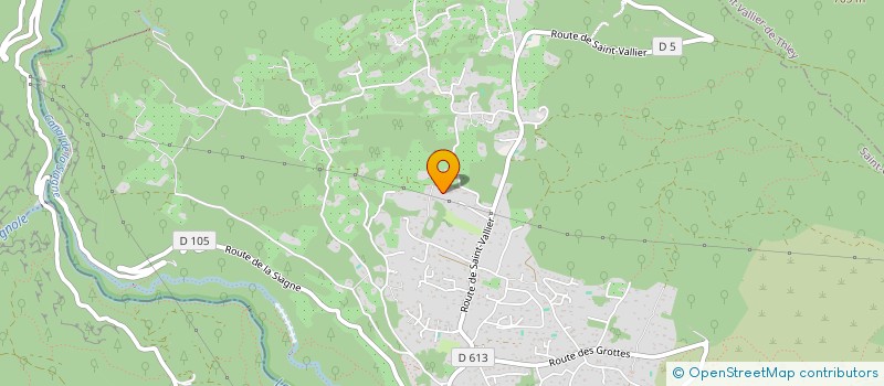 localisation de l'entreprise SCI LES VIGNES à SAINT-CEZAIRE-SUR-SIAGNE