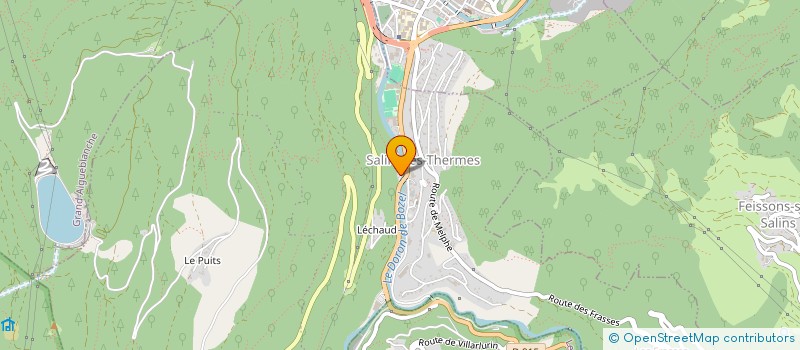 localisation de l'entreprise SCI LES VIGNES BLANCHES  SALINS-FONTAINE