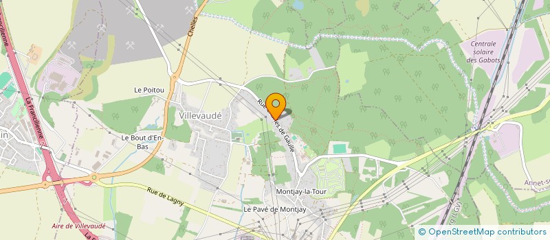localisation de l'entreprise SCI LES VIGNES DE GRIVET à VILLEVAUDE
