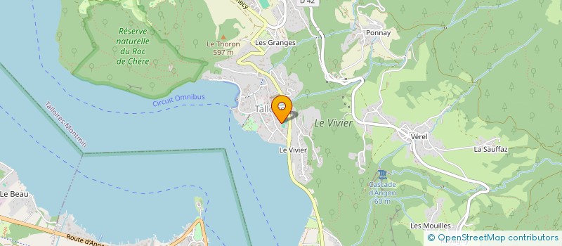 localisation de l'entreprise SCI LES VIGNES DE LA ROCHE DE TALLOIRES à TALLOIRES-MONTMIN