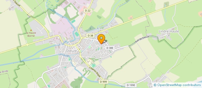 localisation de l'entreprise SCI LES VIGNES DE SAINT JEAN à DIEUZE