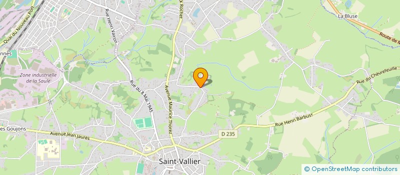 localisation de l'entreprise SCI LES VIGNES DE SAINT MARTIN à SAINT-VALLIER