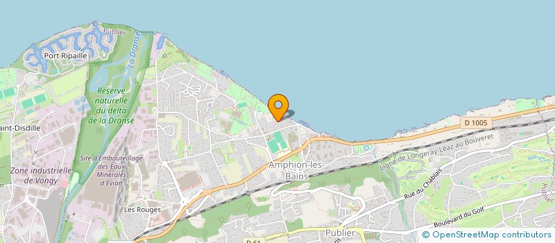 localisation de l'entreprise SCI LES VIGNES DES RIVES  PUBLIER