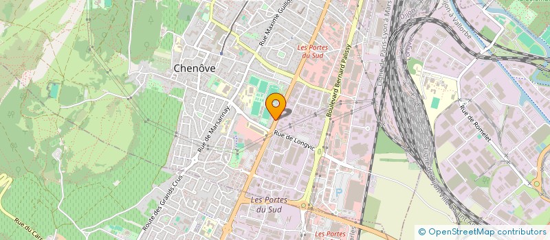 localisation de l'entreprise SCI LES VIGNES VIERGES à CHENOVE