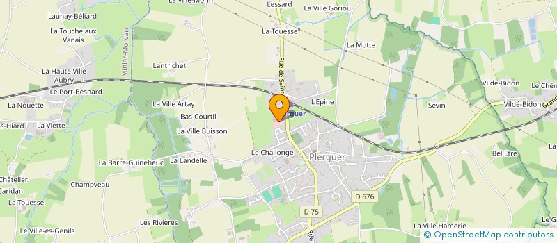 localisation de l'entreprise SCI LES VIGNETS DE CABOURG  TREBEDAN