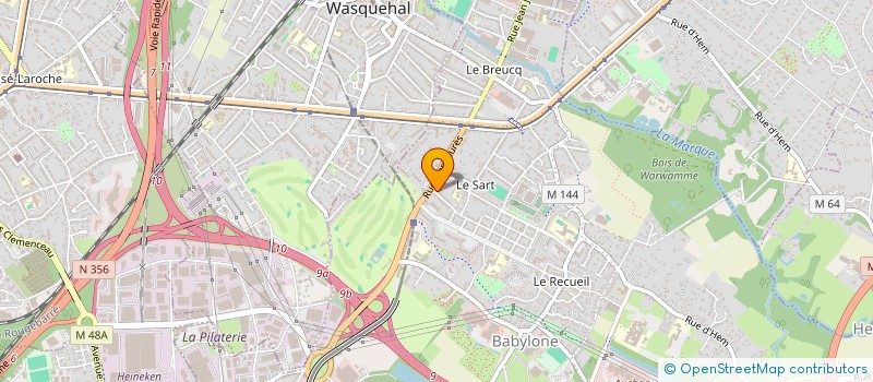 localisation de l'entreprise SCI LES VIGNOBLES à VILLENEUVE-D'ASCQ