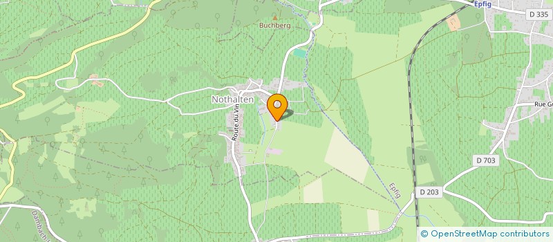 localisation de l'entreprise SCI LES VIGOGNES  STRASBOURG