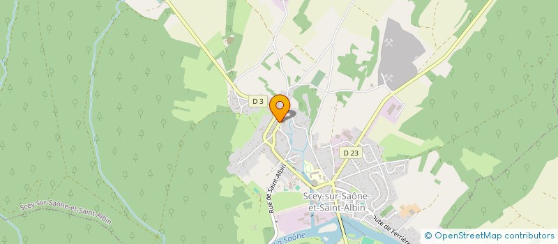 localisation de l'entreprise SCI LES VIKINGS à SCEY-SUR-SAONE-ET-SAINT-ALBIN