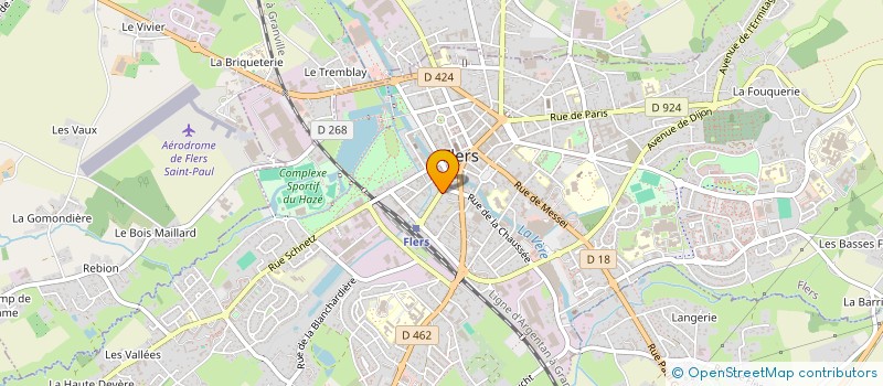localisation de l'entreprise SCI LES VIKINGS à FLERS