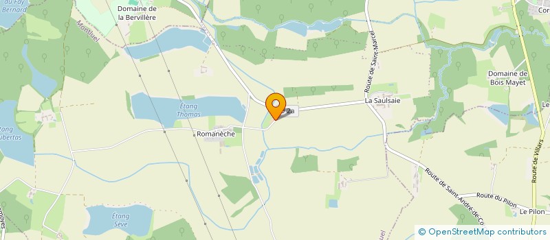 localisation de l'entreprise SCI LES VILLARDS 74  MONTLUEL