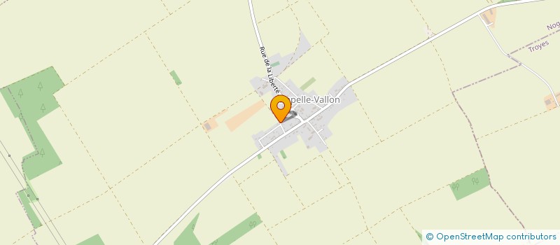 localisation de l'entreprise SCI LES VILLAS  CHAPELLE-VALLON