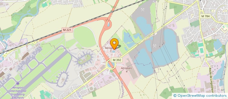 localisation de l'entreprise SCI LES VILLAS BELLEVUE  ENTZHEIM