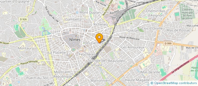 localisation de l'entreprise SCI LES VILLAS D ALEXIS à NIMES