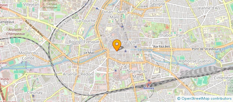 localisation de l'entreprise SCI LES VILLAS DE LA HERONNIERE  RENNES