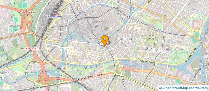localisation de l'entreprise SCI LES VILLAS DU BISCHENBERG à STRASBOURG
