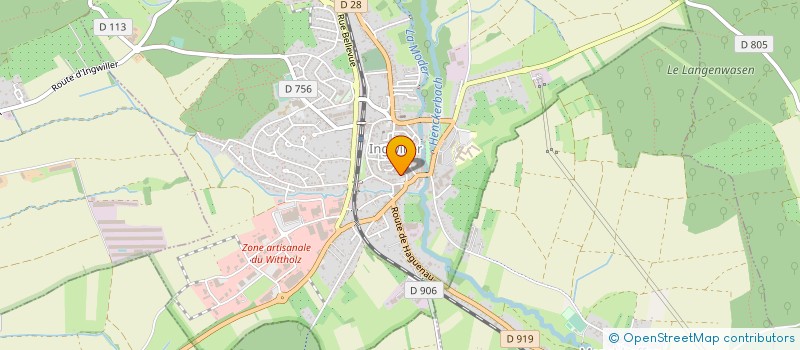 localisation de l'entreprise SCI LES VILLAS DU FAUBOURG à INGWILLER