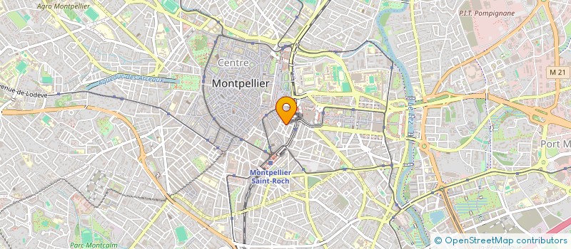 localisation de l'entreprise SCI LES VILLEGIALES à MONTPELLIER