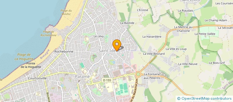 localisation de l'entreprise SCI LES VILLIERS  SAINT-MALO