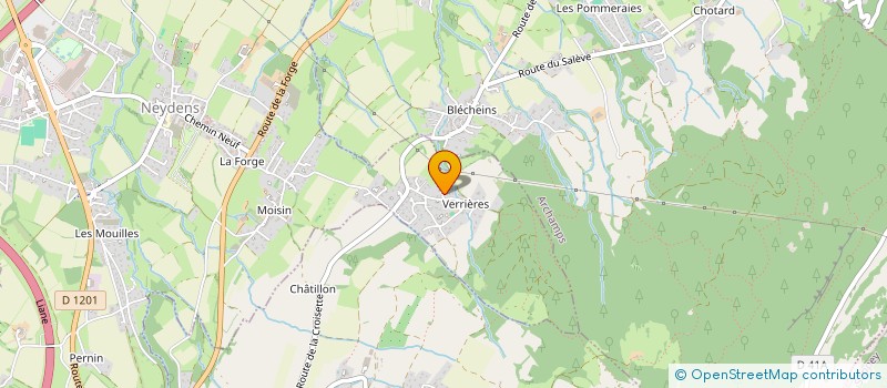 localisation de l'entreprise SCI LES VIOLETS  NEYDENS