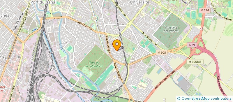 localisation de l'entreprise SCI LES VIOLETTES à LONGVIC