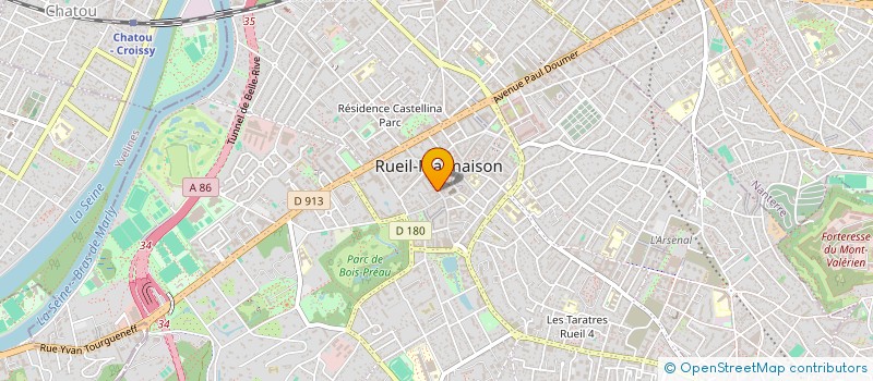 localisation de l'entreprise SCI LES VIOLETTES à RUEIL-MALMAISON