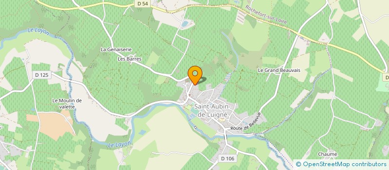 localisation de l'entreprise SCI LES VIOLETTES  VAL-DU-LAYON