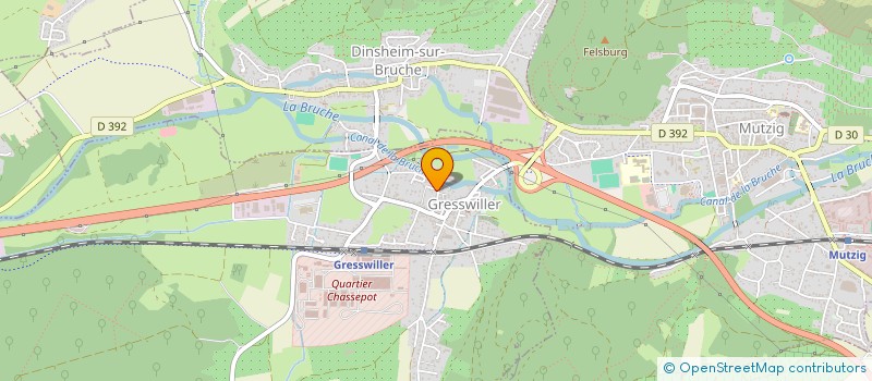 localisation de l'entreprise SCI LES VIOLETTES  GRESSWILLER