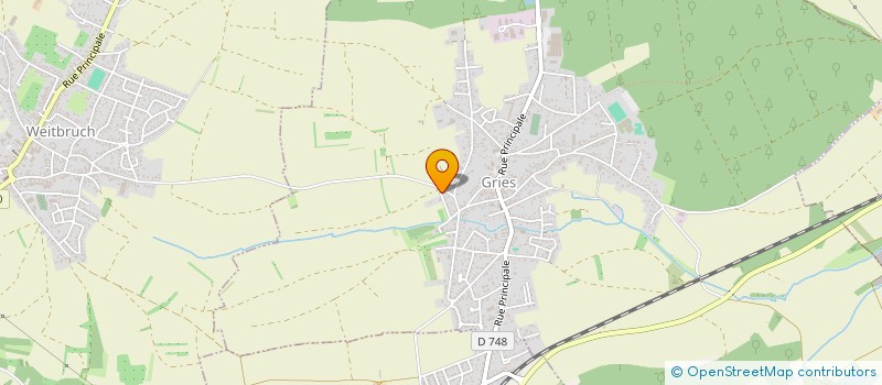 localisation de l'entreprise SCI LES VIOLETTES  GRIES