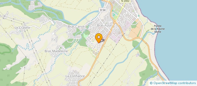 localisation de l'entreprise SCI LES VIOLETTES à SAINT-BENOIT