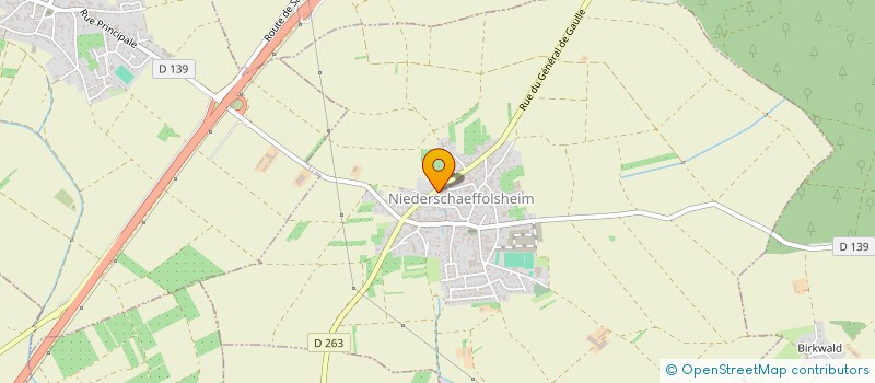 localisation de l'entreprise SCI LES VOGTI  NIEDERSCHAEFFOLSHEIM