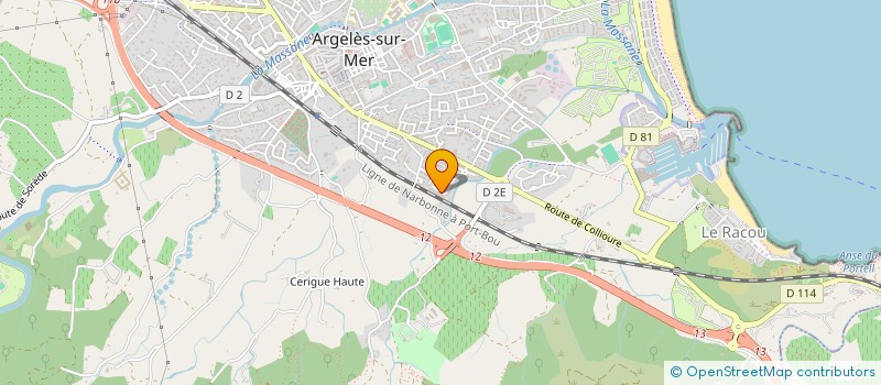 localisation de l'entreprise SCI LES VOILES à ARGELES-SUR-MER