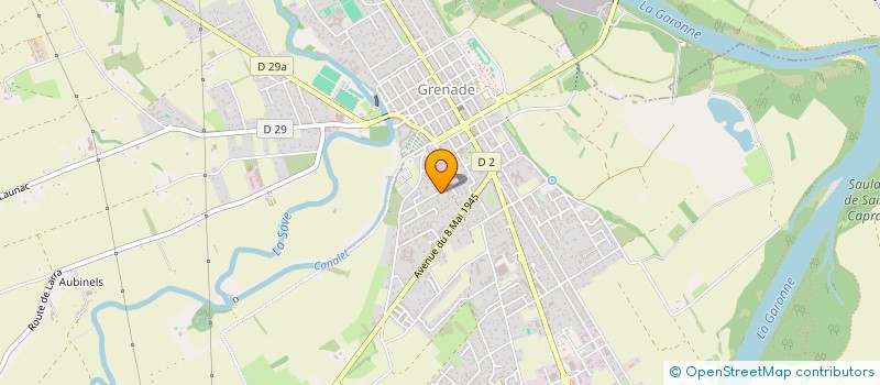 localisation de l'entreprise SCI LES VOILIERS  GRENADE