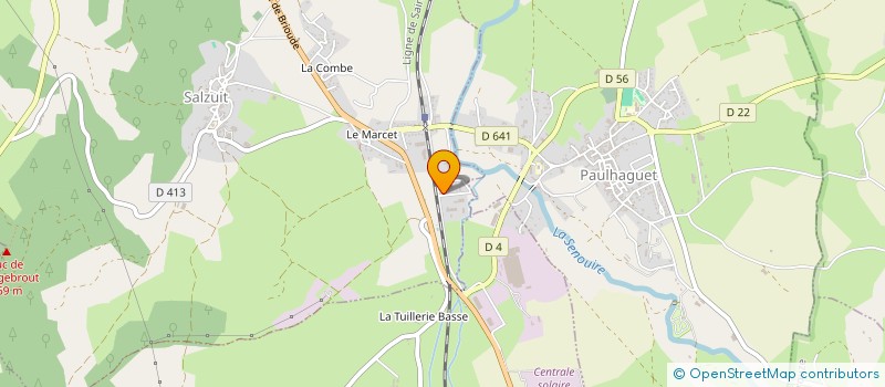 localisation de l'entreprise SCI LES VOILIERS  SALZUIT