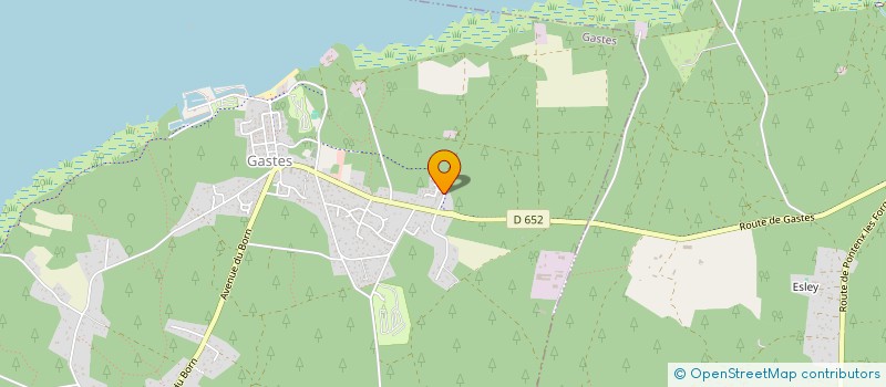 localisation de l'entreprise SCI LES VOISINS DE CAMPET  GASTES