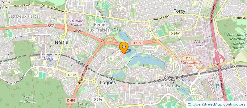 localisation de l'entreprise SCI LES VOLCANES à LOGNES
