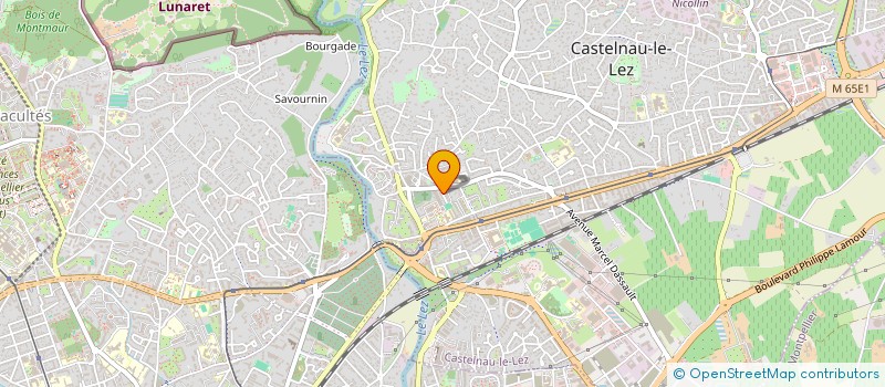localisation de l'entreprise SCI LES VOLETS BLEUS  CASTELNAU-LE-LEZ
