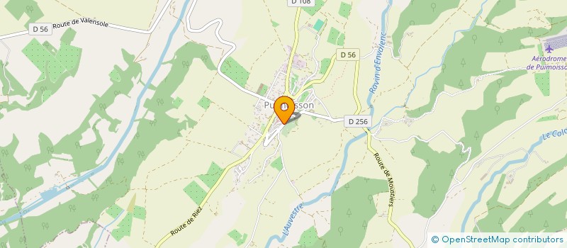 localisation de l'entreprise SCI LES VOLETS BLEUS DE ROSETTE à PUIMOISSON
