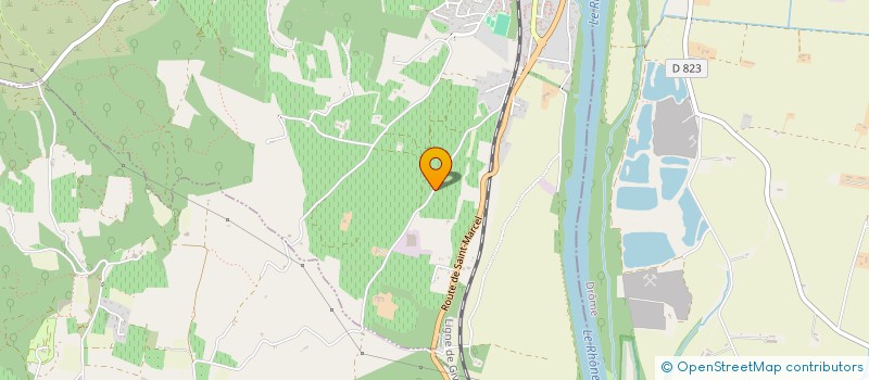 localisation de l'entreprise SCI LES VOUTES DE VINSAS  BOURG-SAINT-ANDEOL