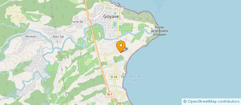 localisation de l'entreprise SCI LES VUES DE SAINTE CLAIRE  GOYAVE