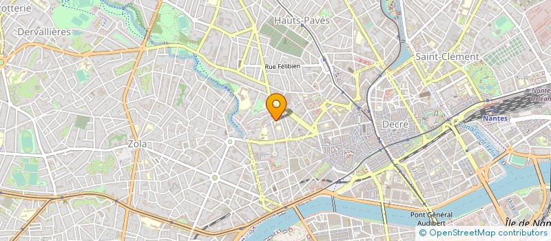 localisation de l'entreprise SCI LES WILLOUS à NANTES