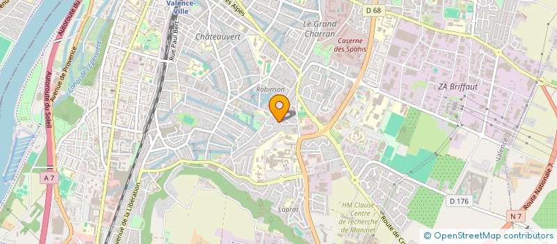 localisation de l'entreprise SCI LES YOUYOUS à VALENCE