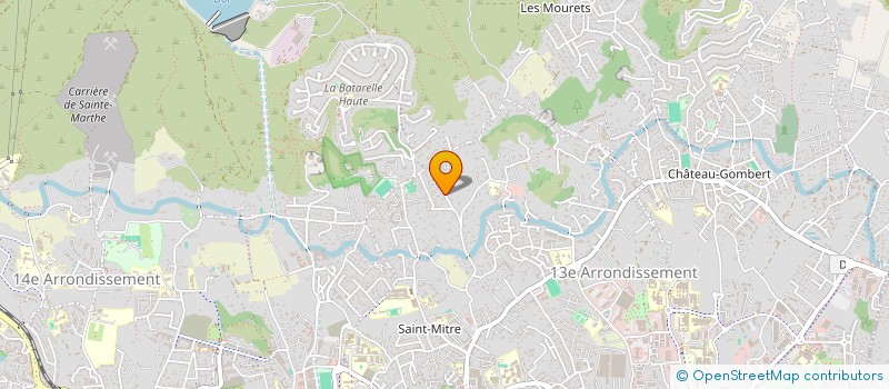 localisation de l'entreprise SCI LES ZANDOLIS à MARSEILLE
