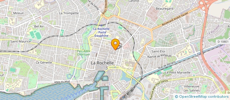 localisation de l'entreprise SCI LES ZARTS  LA ROCHELLE