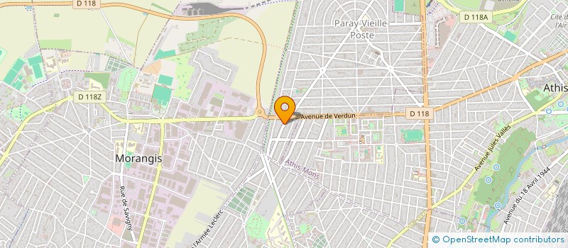 localisation de l'entreprise SCI LES ZENFANTS à PARAY-VIEILLE-POSTE