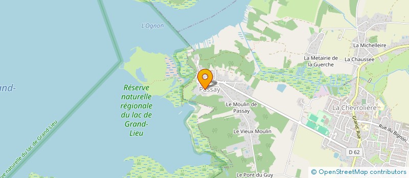 localisation de l'entreprise SCI LES ZINZINS DES Z'ALPES Z'ARIEGEOISES  LA CHEVROLIERE