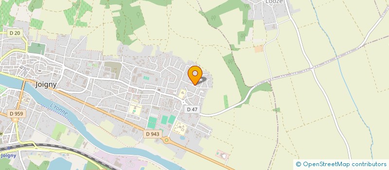 localisation de l'entreprise SCI LESAMIJO à JOIGNY