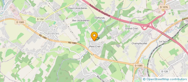 localisation de l'entreprise SCI LESARDIERE  MOIRANS