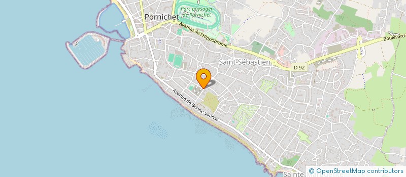 localisation de l'entreprise SCI LESCA à PORNICHET